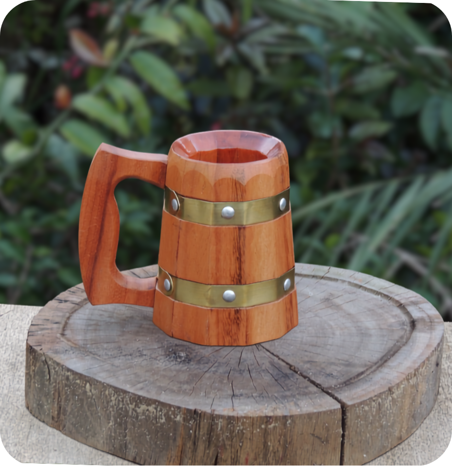 Caneca em Muriacatiara 400ml PRONTA ENTREGA