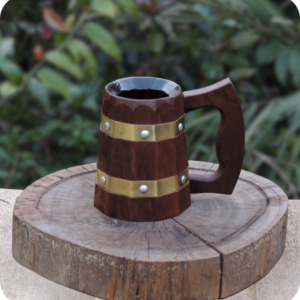 Caneca de Imbuia 400ml
