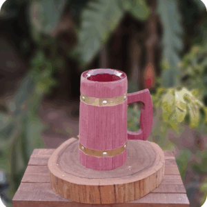 Caneca de Roxinho 1 Litro (Com runas)