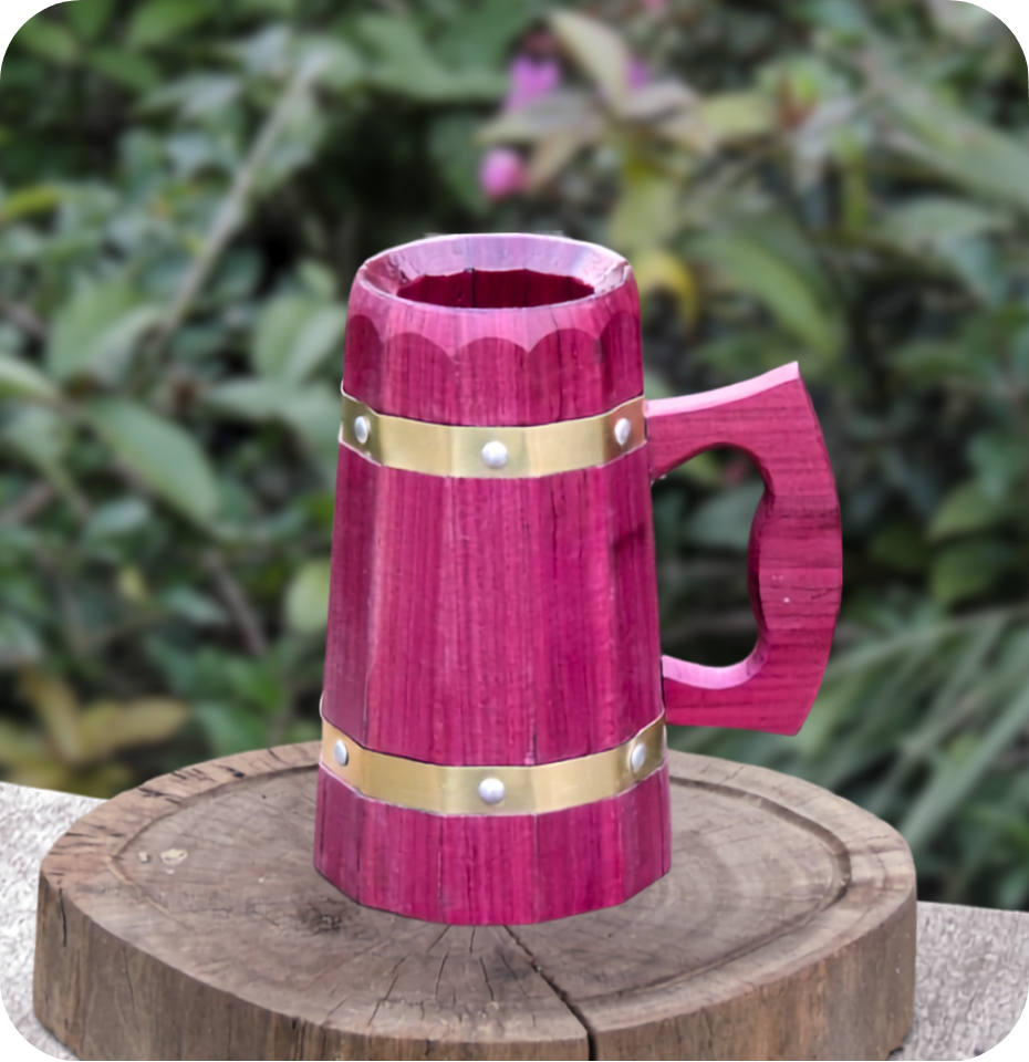 Caneca de Roxinho 1 Litro PRONTA ENTREGA