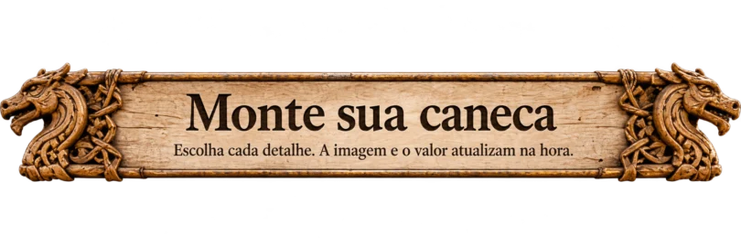 Monte sua caneca